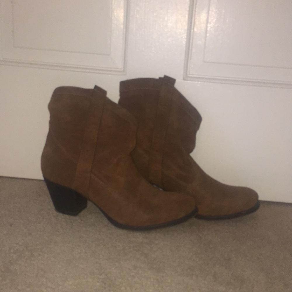 Barely-used, western-style booties